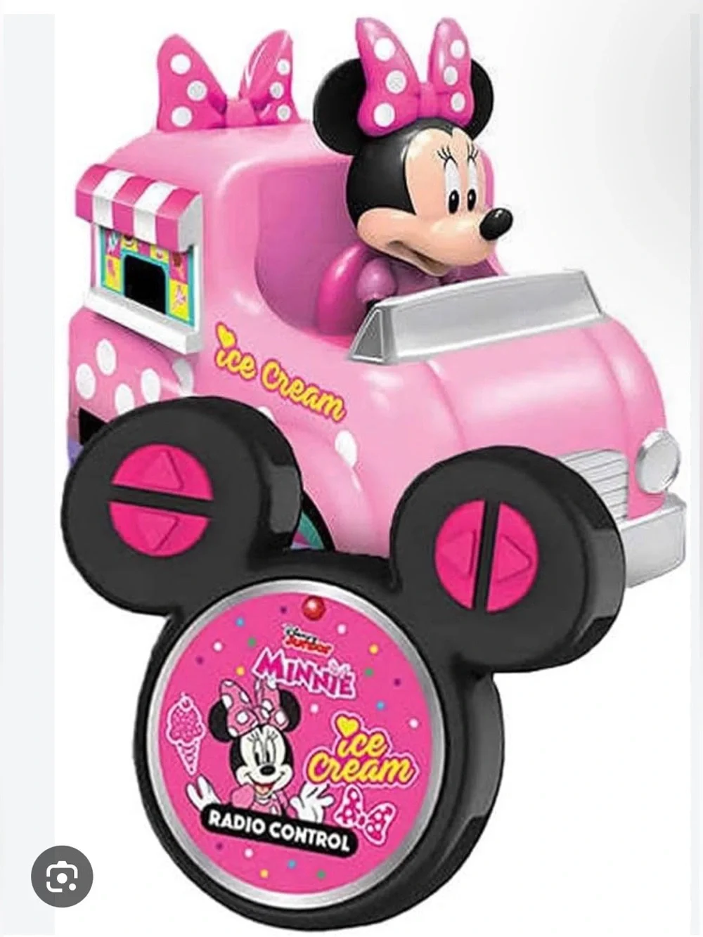 Disney Junior Minnie Pink Ice Cream Truck Radio Control Toy